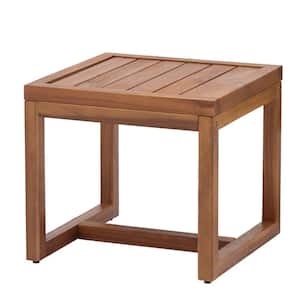 Davenport Wood Outdoor Side Table