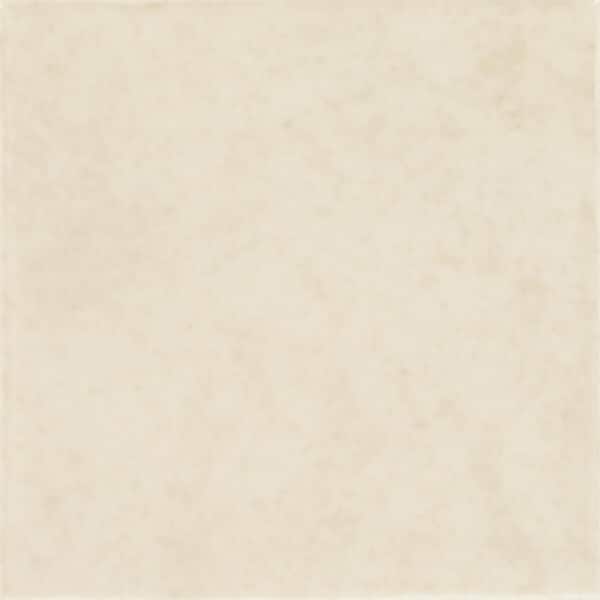 LuxeCraft Lunar White 4 in. x 4 in. Glazed Ceramic Sample Tile