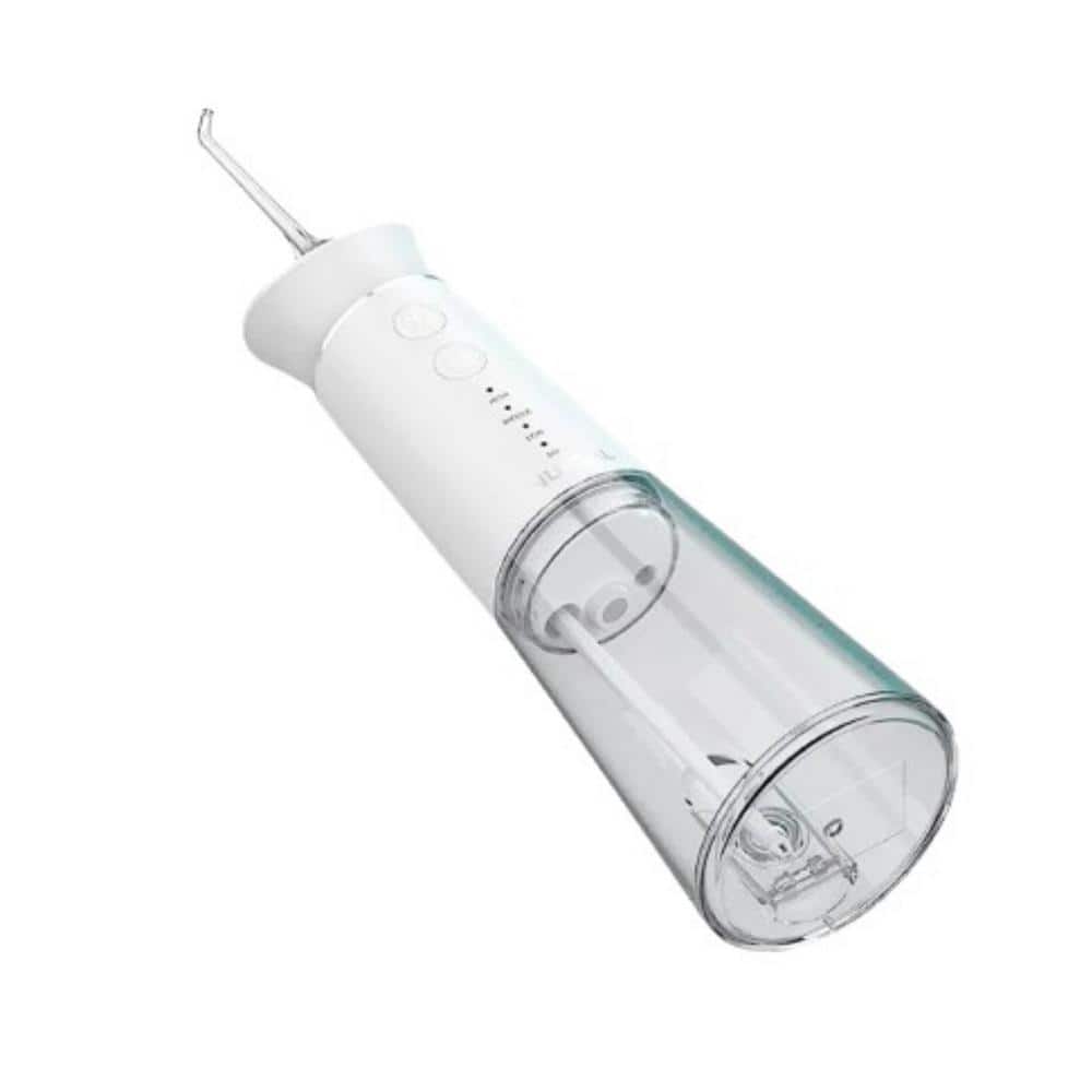 2.46 in. x 2.46 in. x 9.13 in. Cordless 7-Settings Water Dental Flosser wit