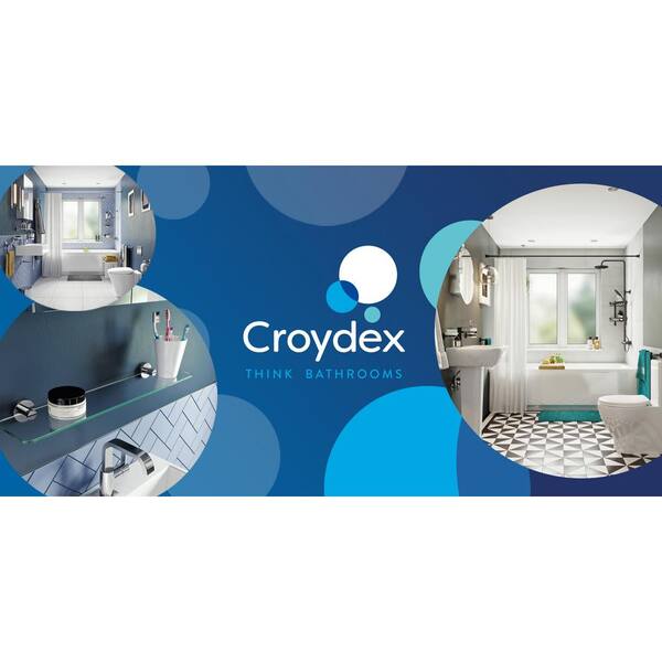 Croydex Rust Free Chrome Shower Caddy - 180mm