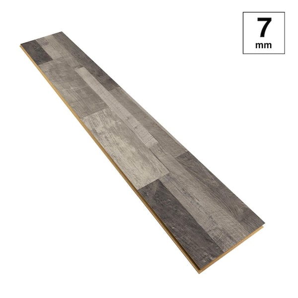 TrafficMaster Grasmere Teak 7 mm T x 8 in. W Laminate Wood