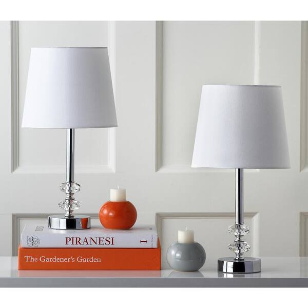 white orb table lamp