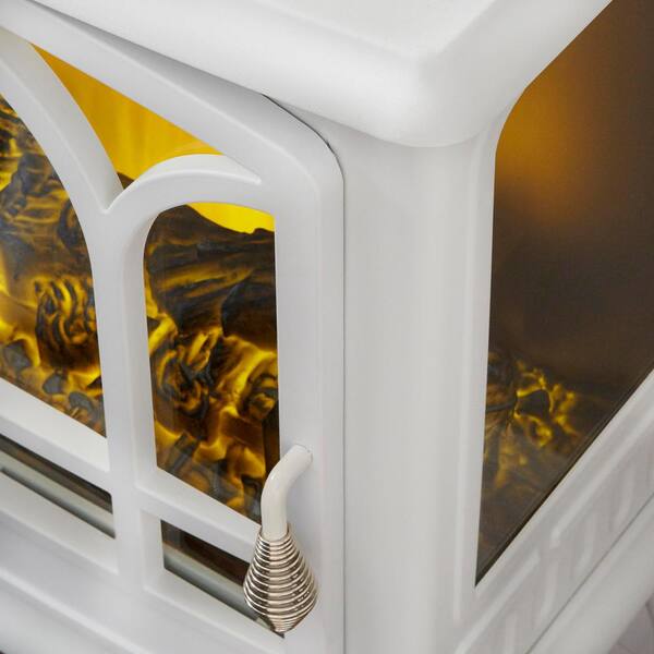 Hampton Bay Legion 1,000 sq. ft. Panoramic Electric Stove in White  EST-420-50-Y - The Home Depot