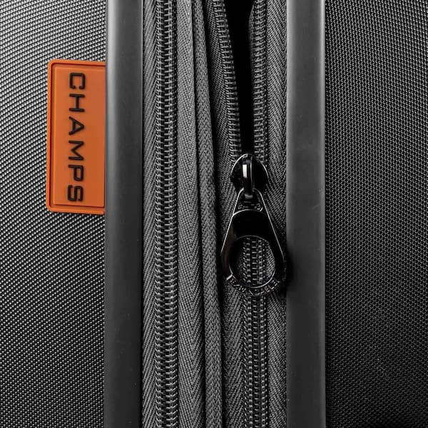 CHAMPS Vintage II 1-Piece Grey Hardside Large Check-in Luggage Set