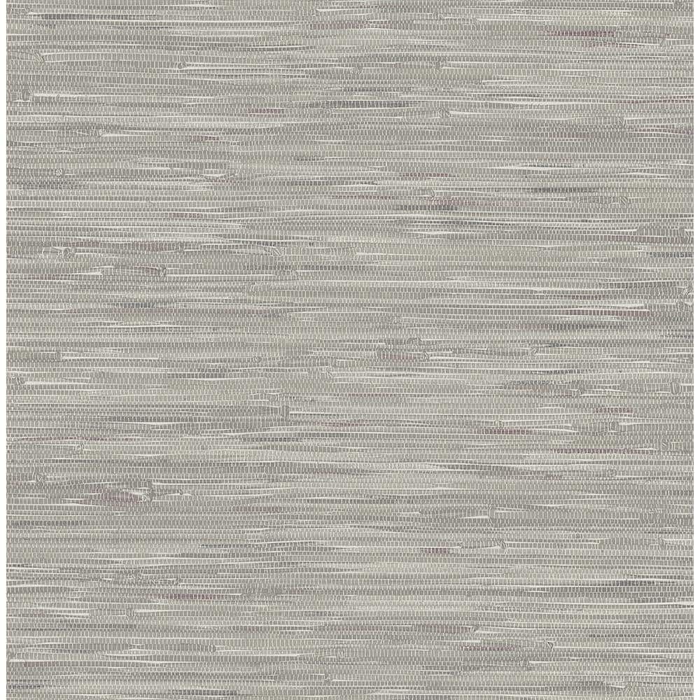 AStreet Prints Beige Grey Faux Grasscloth Paper Strippable Wallpaper  Covers 564 sq ft 265722269  The Home Depot