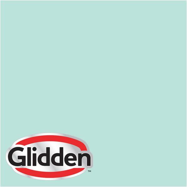 Glidden Premium 1 gal. #HDGB31D Biscayne Blue Flat Interior Paint with Primer