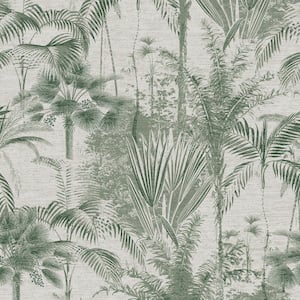 Sublime Jungle Texture Green Wallpaper Sample
