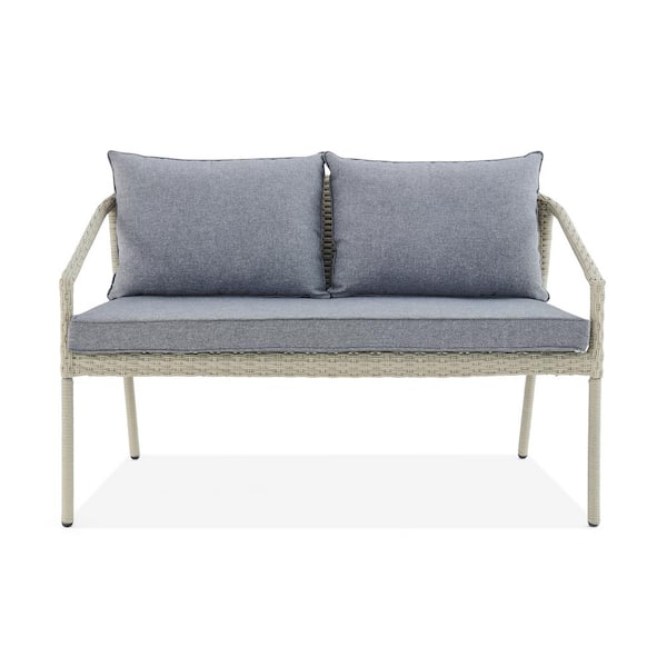 two seater outdoor bench cushions