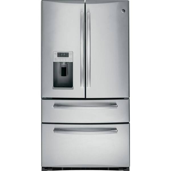 GE Profile 24.8 cu. ft. French Door Refrigerator in Stainless Steel with Armoire Styling
