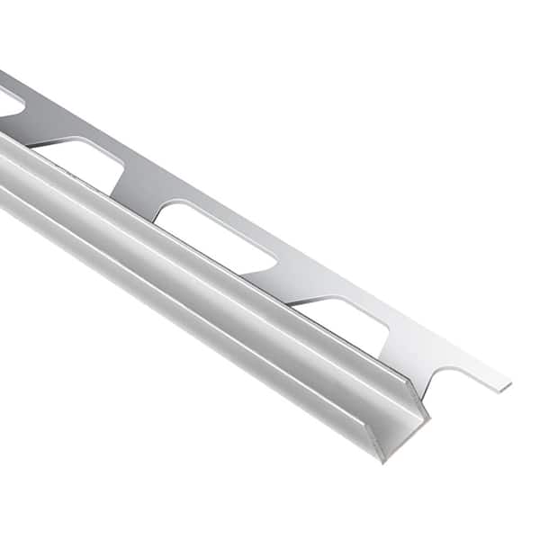 Schluter Deco-SG Satin Anodized Aluminum 0.438 in. x 98.5 in. Metal Tile Edging Trim