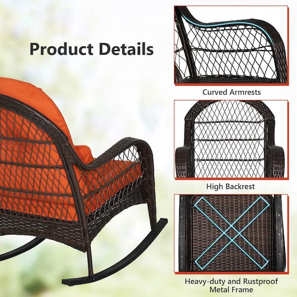 Veranda Rocking Chair Cushion Seat & Back