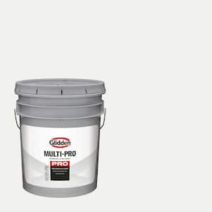 Ppg1001 Glidden Multi-Pro 5 gal. PPG1001-1 Delicate White Eggshell Interior ...