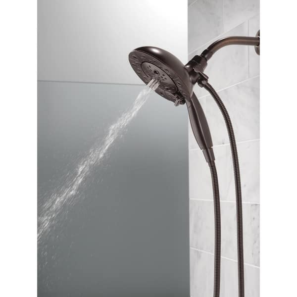 θcomplex3 eYecandy vs. θcomplex H2Okinetic® In2ition® 5-Setting Two-in-One Shower in Chrome