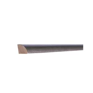 96 in. W x 0.75 in. D x 0.75 in. H Lancaster Series Quarter Round Molding Cabinet Filler in Vintage Charcoal