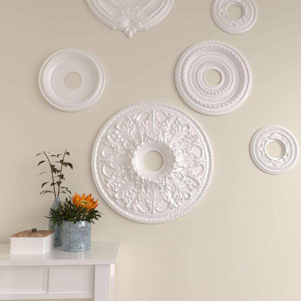 Ashley 24" Primed Urethane Ceiling Medallion