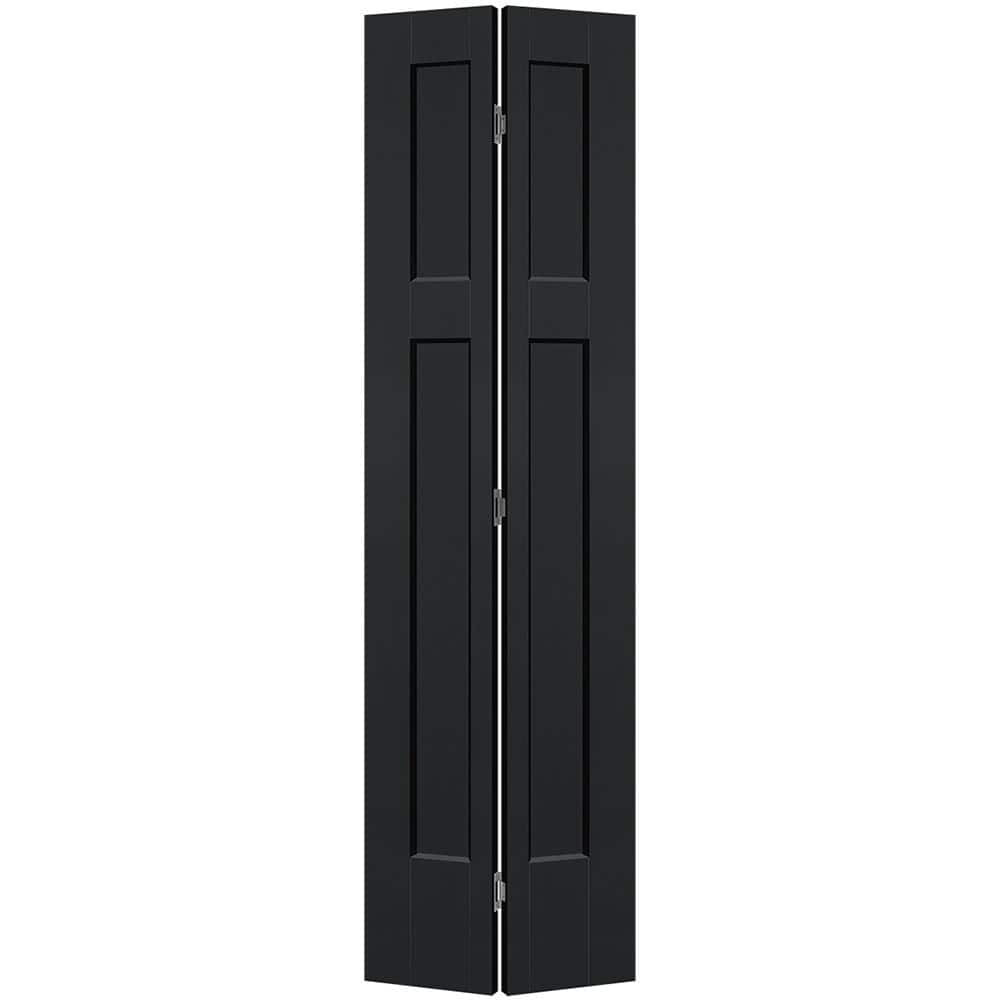 24 in. x 80 in. 3-Panel Winslow Hollow Core Jet Black Molded Composite Bi-Fold Door price history on PriceWatchPro
