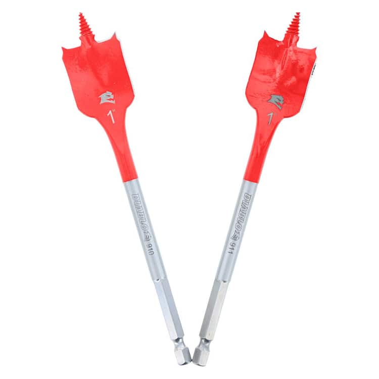 DIABLO 1 in. x 6 in. SPEEDemon High Speed Steel Spade Drill Bit  (2-Piece)