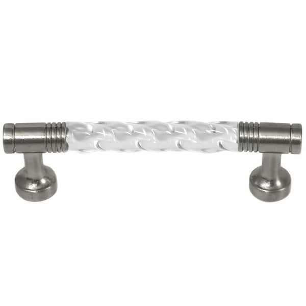Laurey Acrystal 3 in. Center-to-Center Pewter Bar Pull Cabinet Pull