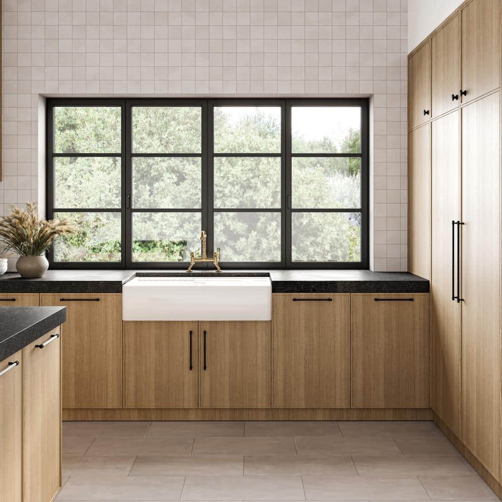 Wave 12" x 24" Ice Porcelain Wall & Floor Tile