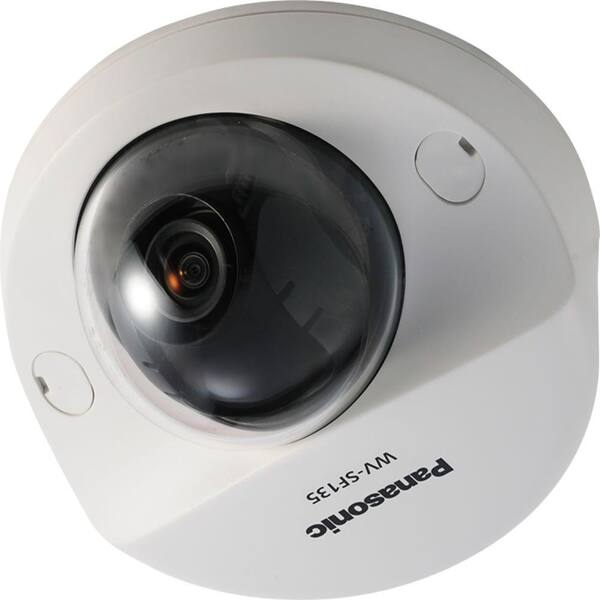 Panasonic H.264 Wired 640p HD Dome Network Security Camera with 4X Digital Zoom