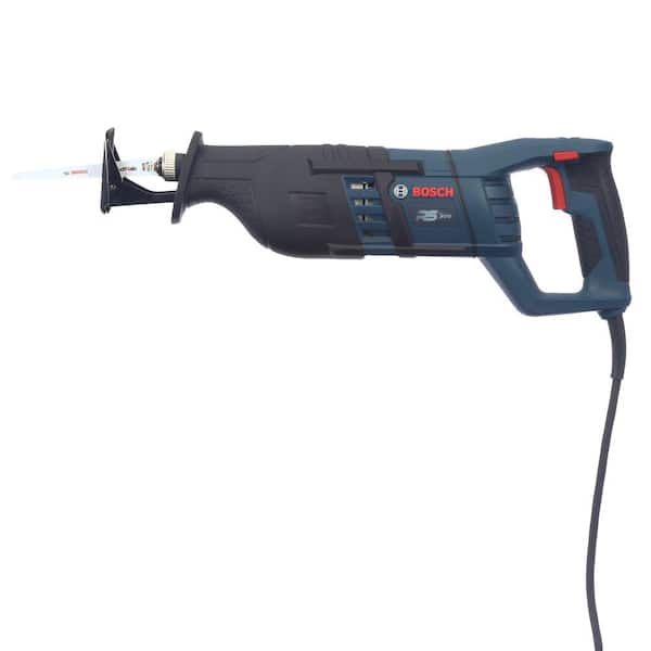 Bosch 12 Amp Corded 1 in. Variable Speed Compact Reciprocating Saw with All-Purpose Saw Blade and Carrying Case