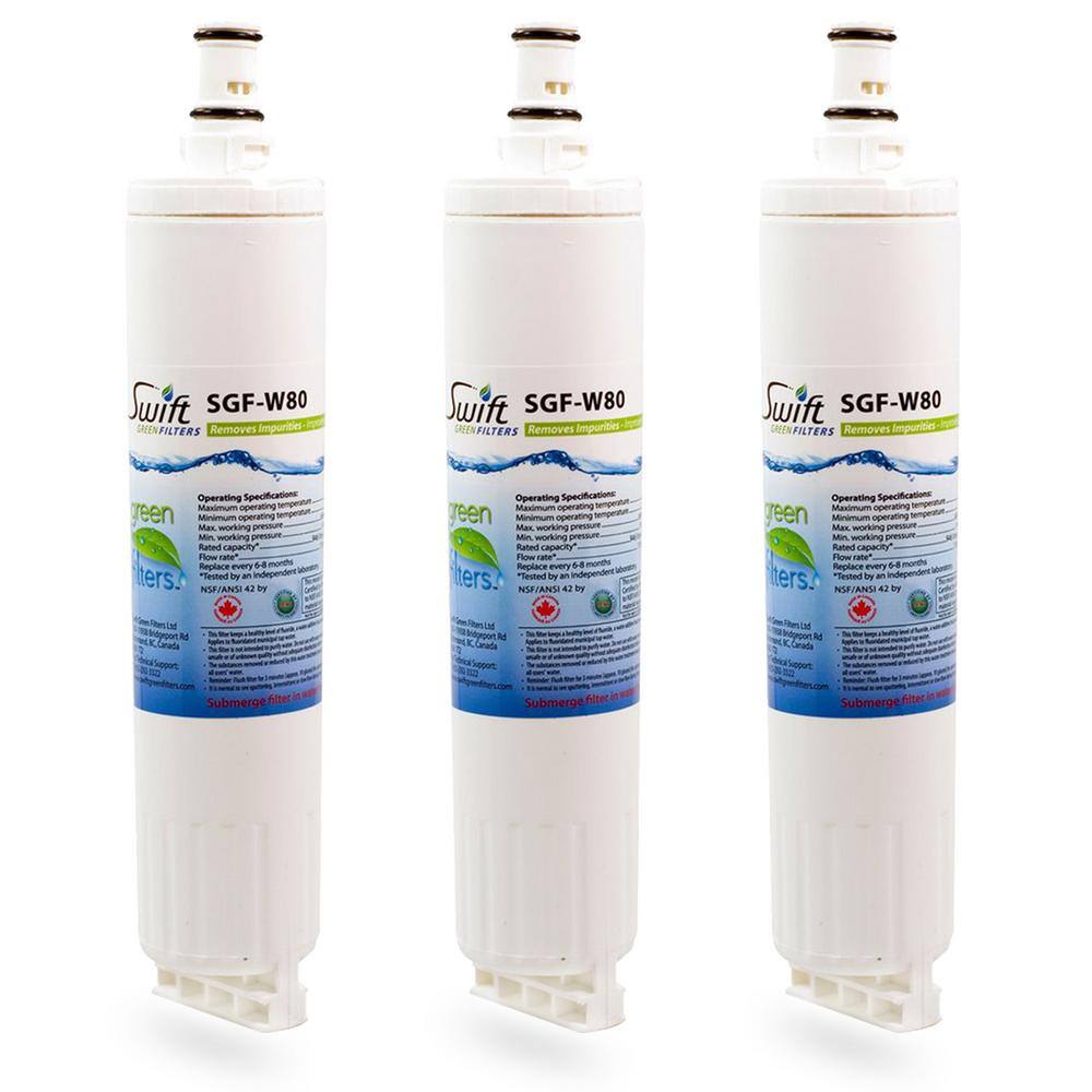 Swift Green Filters SGFW80 Compatible Refrigerator Water Filter for