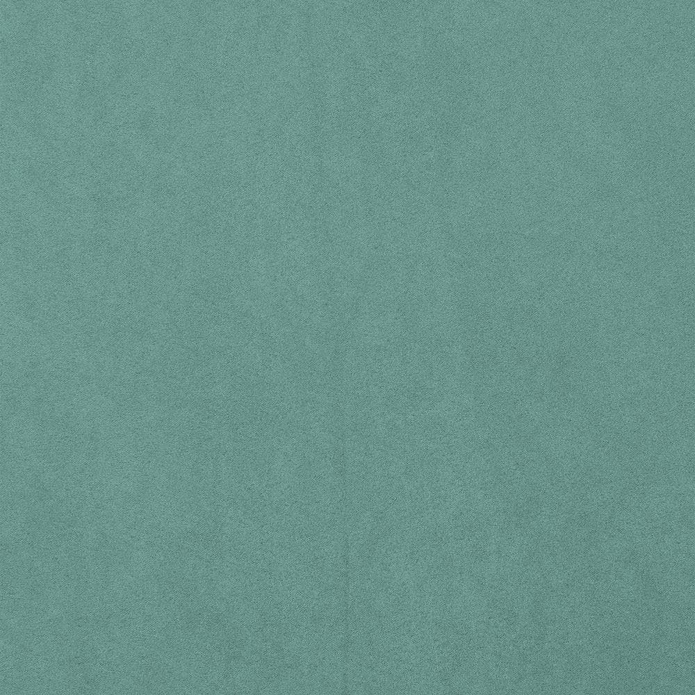 Teal High-Back Upholstered Arm Chair with Gold Metal Legs