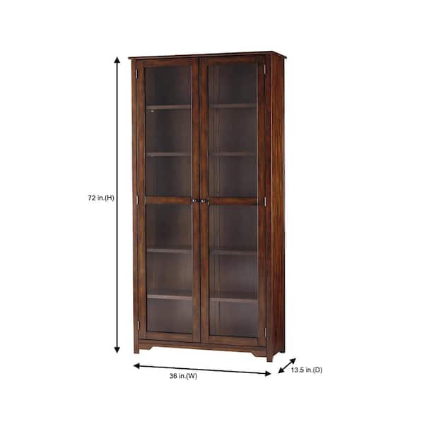Home Decorators Collection Oxford, Bookcase With Lockable Glass Doors