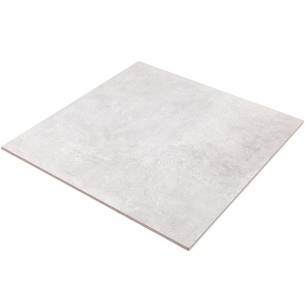 Malaga Pearl 24 in. x 24 in. 9.5mm Matte Porcelain Floor and Wall Tile (4-piece 15.49 sq. ft. / box)