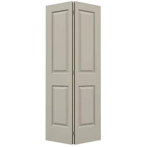 Smooth 2-Panel Hollow Core Molded Interior Closet Bi-fold Door