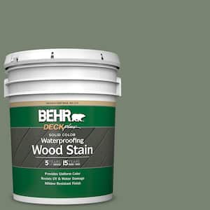 5 gal. #ICC-77 Sage Green Solid Color Waterproofing Exterior Wood Stain