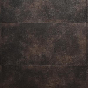 Duren Concreto Obsidian 28MIL x 18 in. W x 36 in. L Glue Down Waterproof Luxury Vinyl Plank Flooring (36 sqft/case)