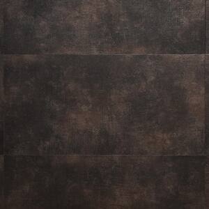 Duren 28mil Concreto Obsidian 18 in. x 36 in. Glue Down Luxury Vinyl Tile Flooring (36 sq. ft.)