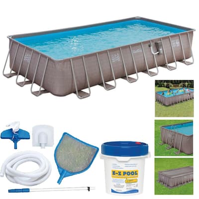 52 Metal Frame Pools Above Ground Pools The Home Depot 52 Metal Frame Pools Above Ground Pools The Home Depot