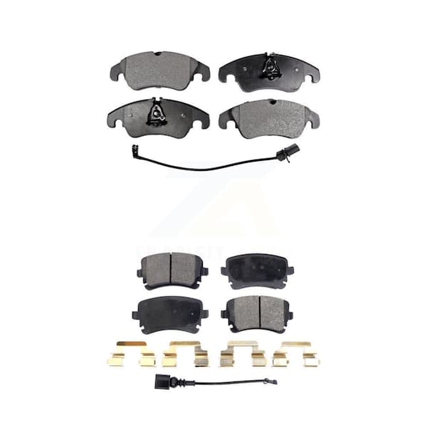 TEC Front Rear Ceramic Brake Pads Kit For Audi S4 S5 A4 allroad KTC-100647