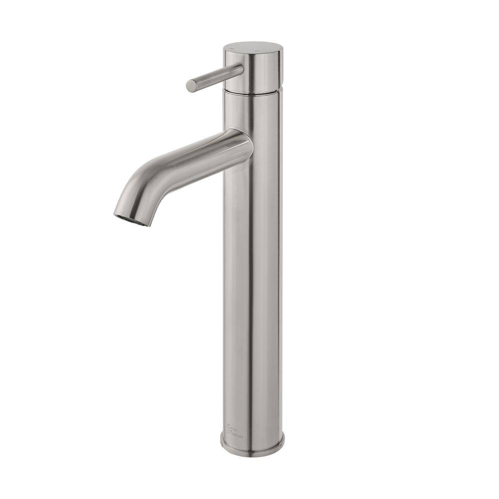 Ivy Brushed Nickel Single-Handle High Arc Bathroom Faucet
