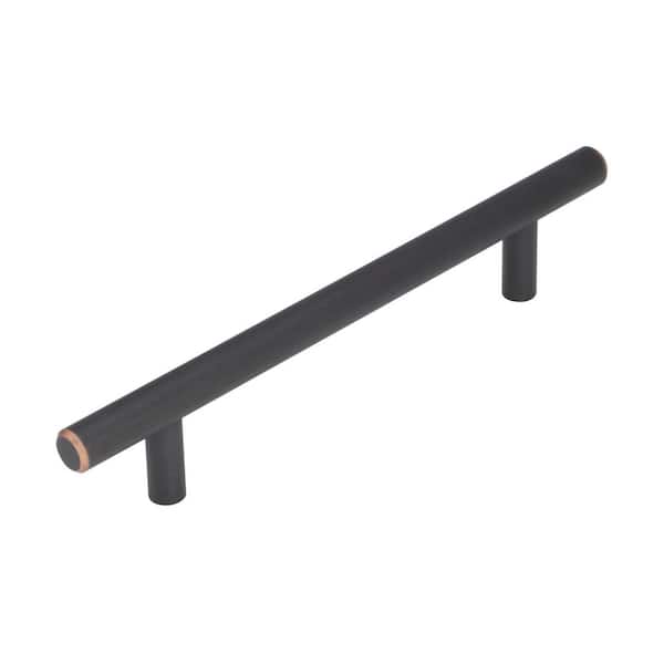 Amerock Bar Pulls 5-1/16 in. (128mm) Modern Oil-Rubbed Bronze Bar Cabinet Pull