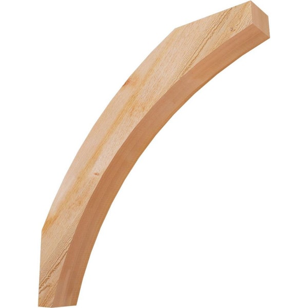 4"W x 30"D x 30"H Thorton Rough Sawn Knee Brace, Western Red Cedar