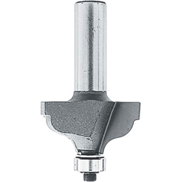 Makita 5/32 in. Radius Carbide-Tipped Ogee with Fillet 2-Flute Router Bit with 1/4 in. Shank