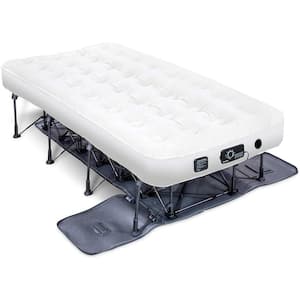 EZ-Bed 7 in. Twin Size Air Mattress with Built in Pump & Anti-Deflate Technology