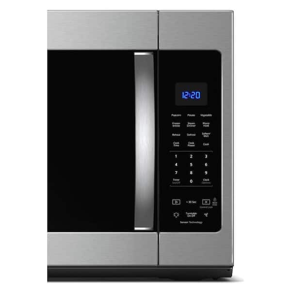 Ft Whirlpool Over-the-Range Microwave with Sensor Cooking 1.9 Cu Fingerprint Resistant Stainless Steel 