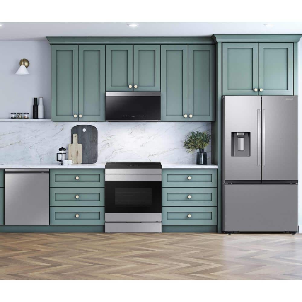 26 Cu Ft Stainless Steel French Door Refrigerator with Dual Ice Makers