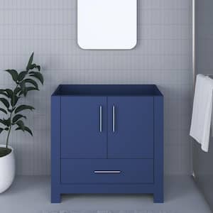 Boston 36 in. W x 20 in. D x 34 in. H Bath Vanity Cabinet without Top in Navy