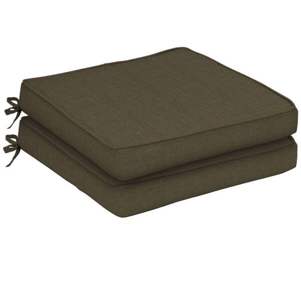 Arden Basswood Texture Single Welt Outdoor Seat Pad (2-Pack)-DISCONTINUED