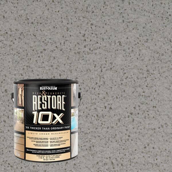 Rust-Oleum Restore 1-gal. Juniper Deck and Concrete 10X Resurfacer