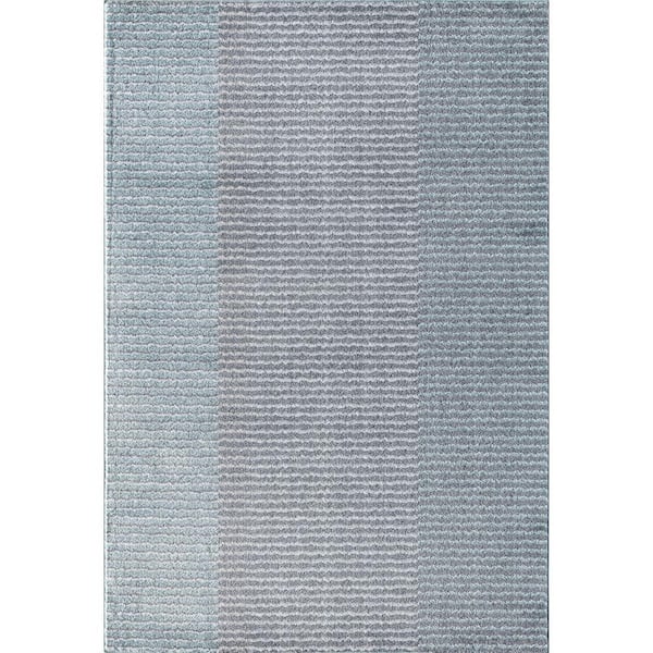 Callum Miss Aligned 2'6"x8' Contemporary Beige Area Rug