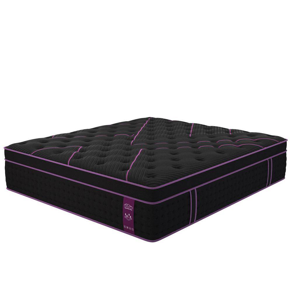 Twin Size Medium Gel Memory Foam Hybrid Pocket Springs Euro Top 12 in. Bed-in-a-Box Breathable Mattress price history on PriceWatchPro