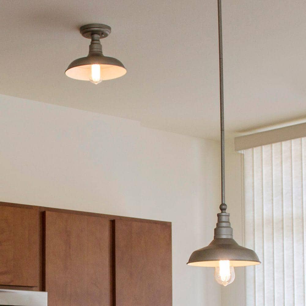 Kimball Satin Nickel Steel Mini Pendant Light