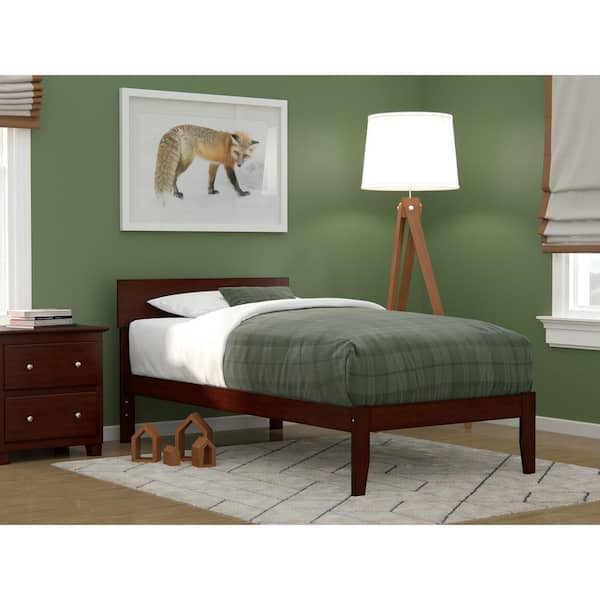 AFI Boston Twin Bed in Walnut