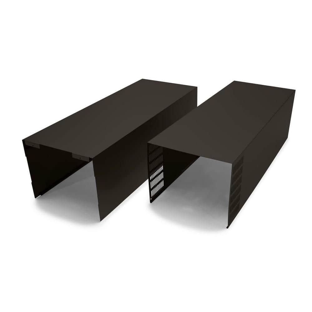 Chimney Extension Kit in Black Stainless Steel